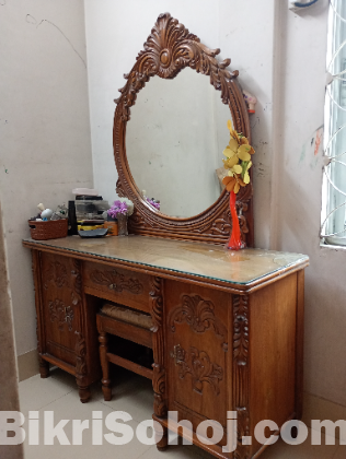 Shegun Wood Dressing table (সেগুন কাঠের ড্রেসিং টেবিল)